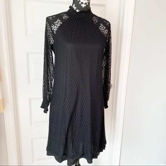 navy lace knee length dress Cap Sleeves Navy Blue Lace chiffon Wedding Bridesmaid Dress Evening Dr main image 0